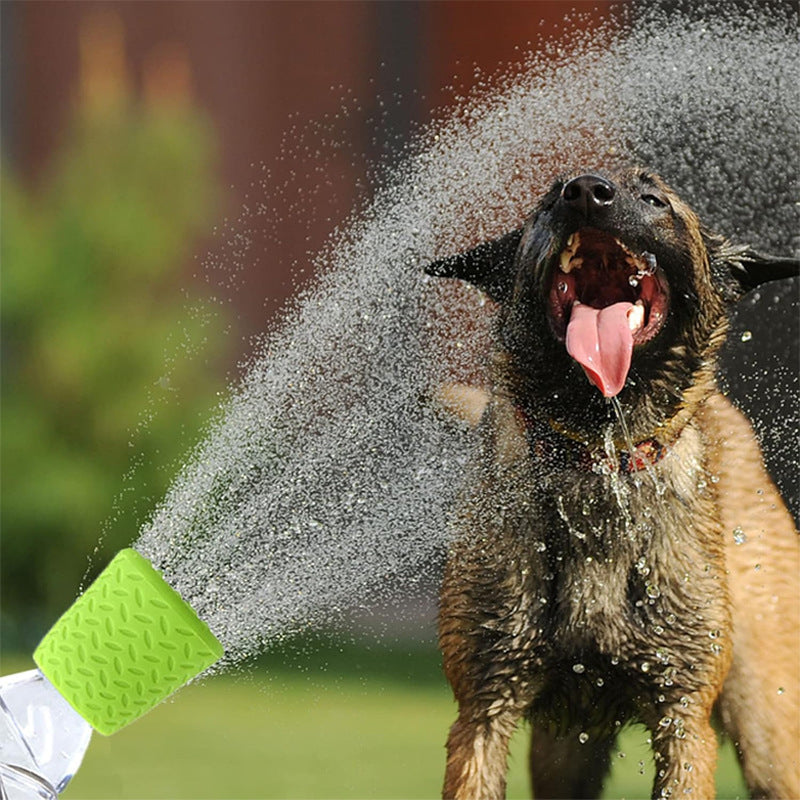 Silicone Pet Shower Head Portable Pet Bathing Shower Tool Outdoor Cat and Dog Cleaning Grooming Supplies