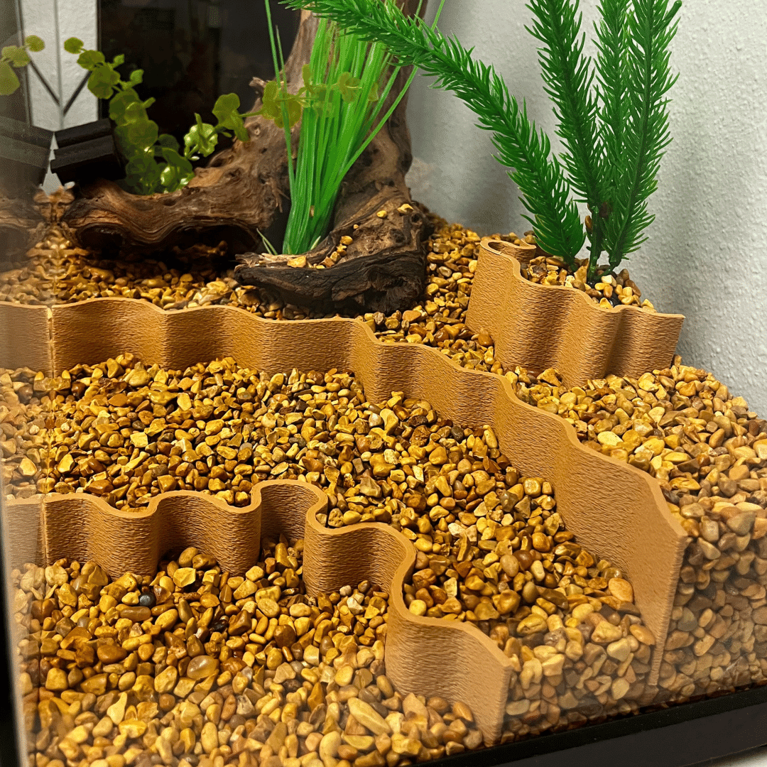 Aquarium or Terrarium Substrate Cliffs Combo Pack | Separate Substrate Layers in Aquariums or Terrariums to Create Cliffs & Depth